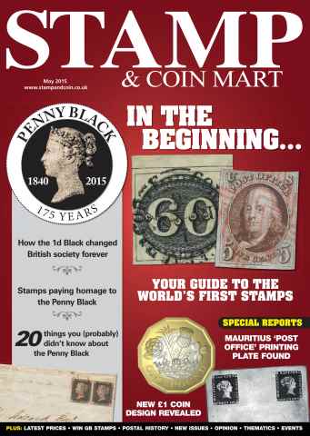 Stamp Collector issue Penny Black 175th Anniversary Issue
