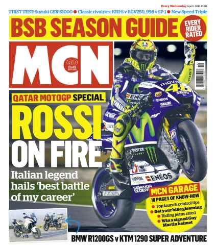 MCN issue 1st April 2015