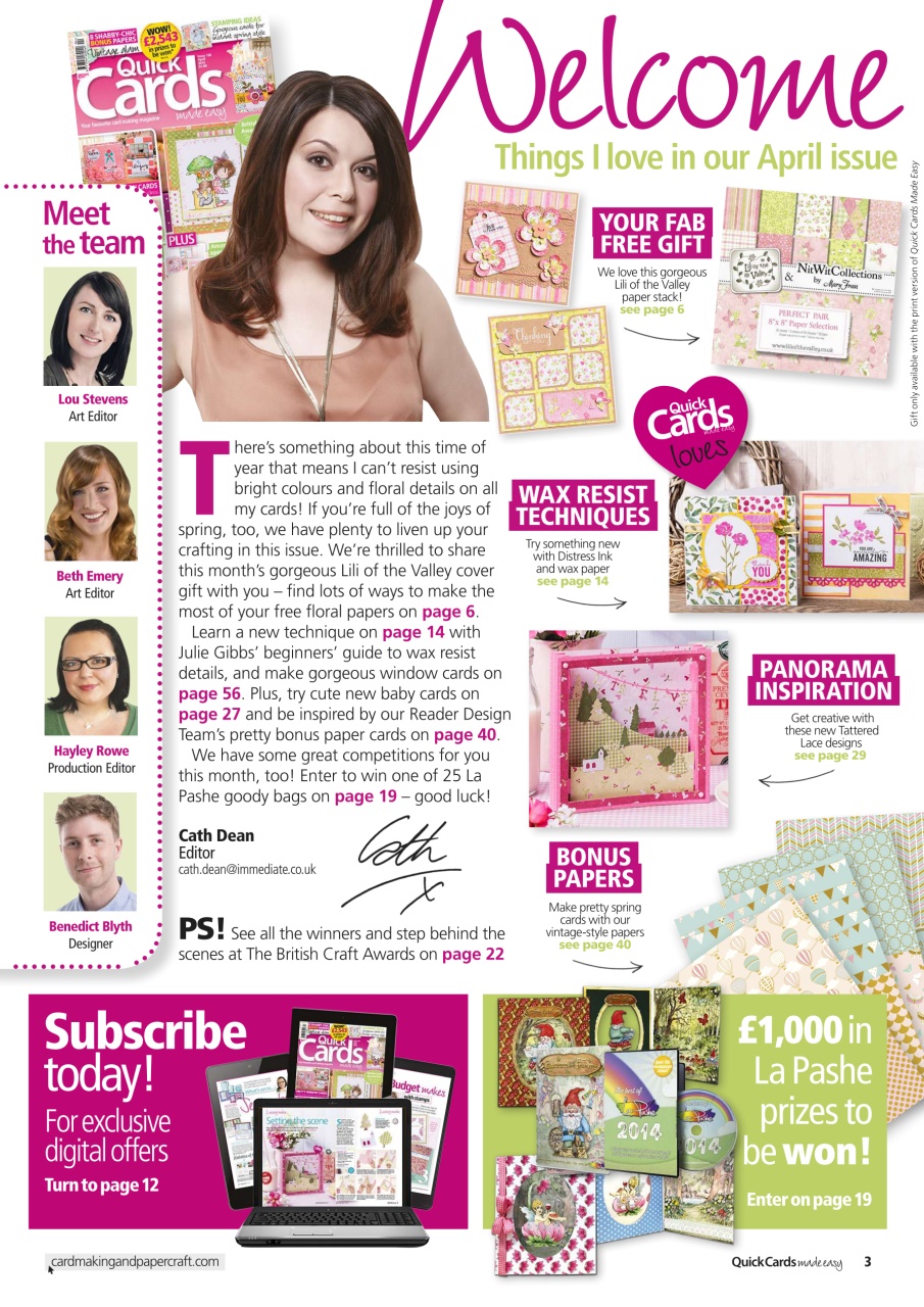 Quick Cards Made Easy Preview Pages