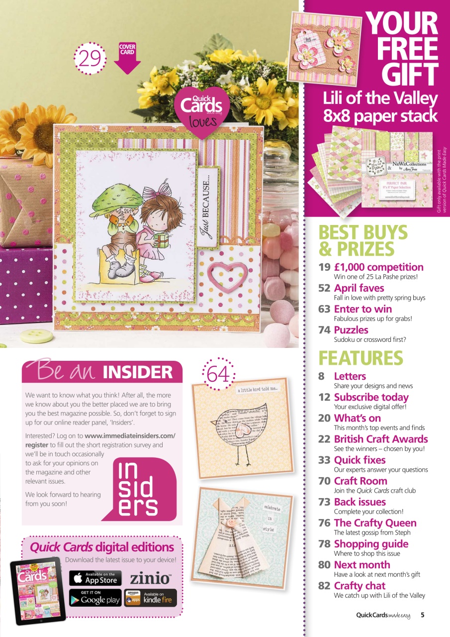 Quick Cards Made Easy Preview Pages