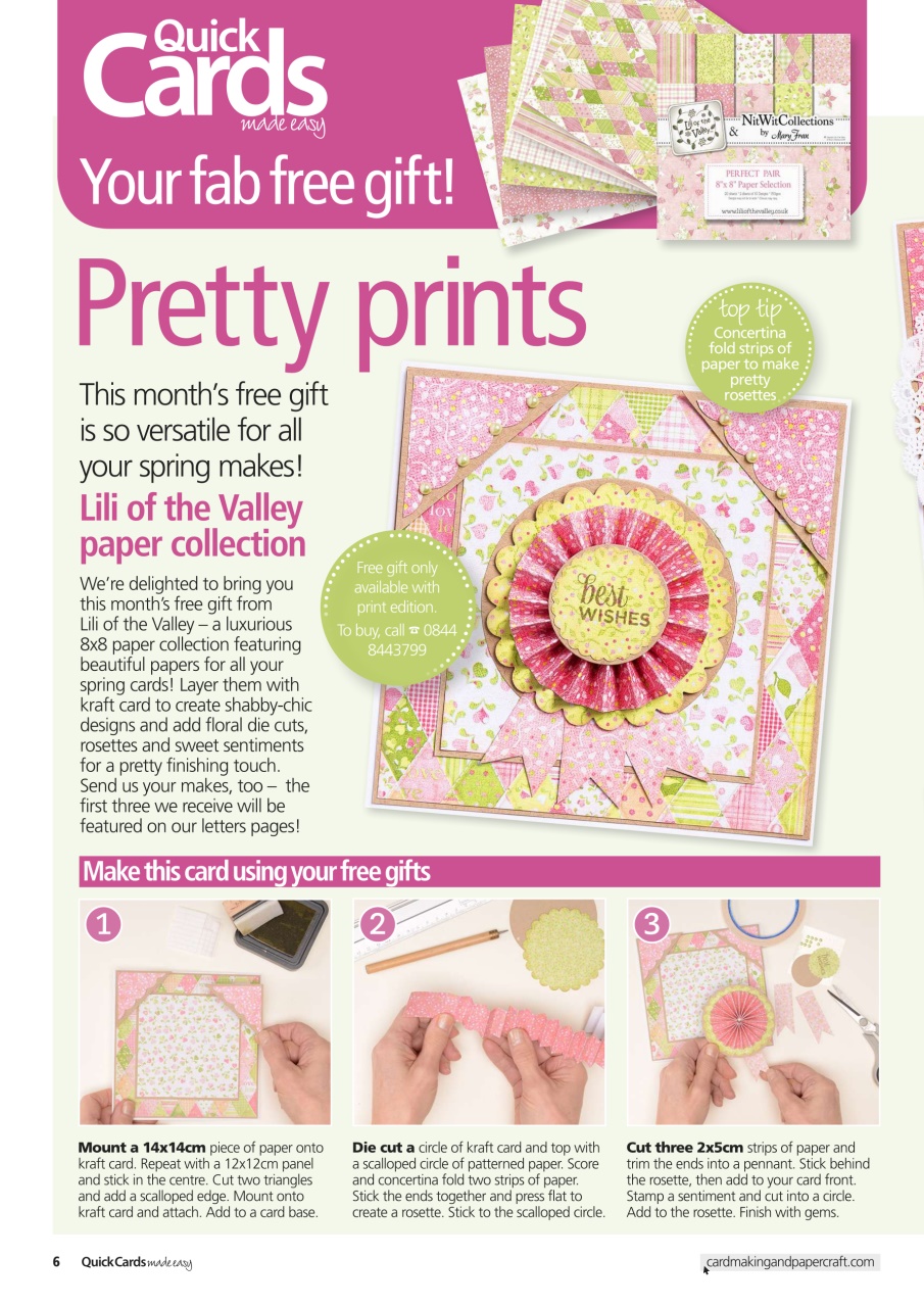 Quick Cards Made Easy Preview Pages