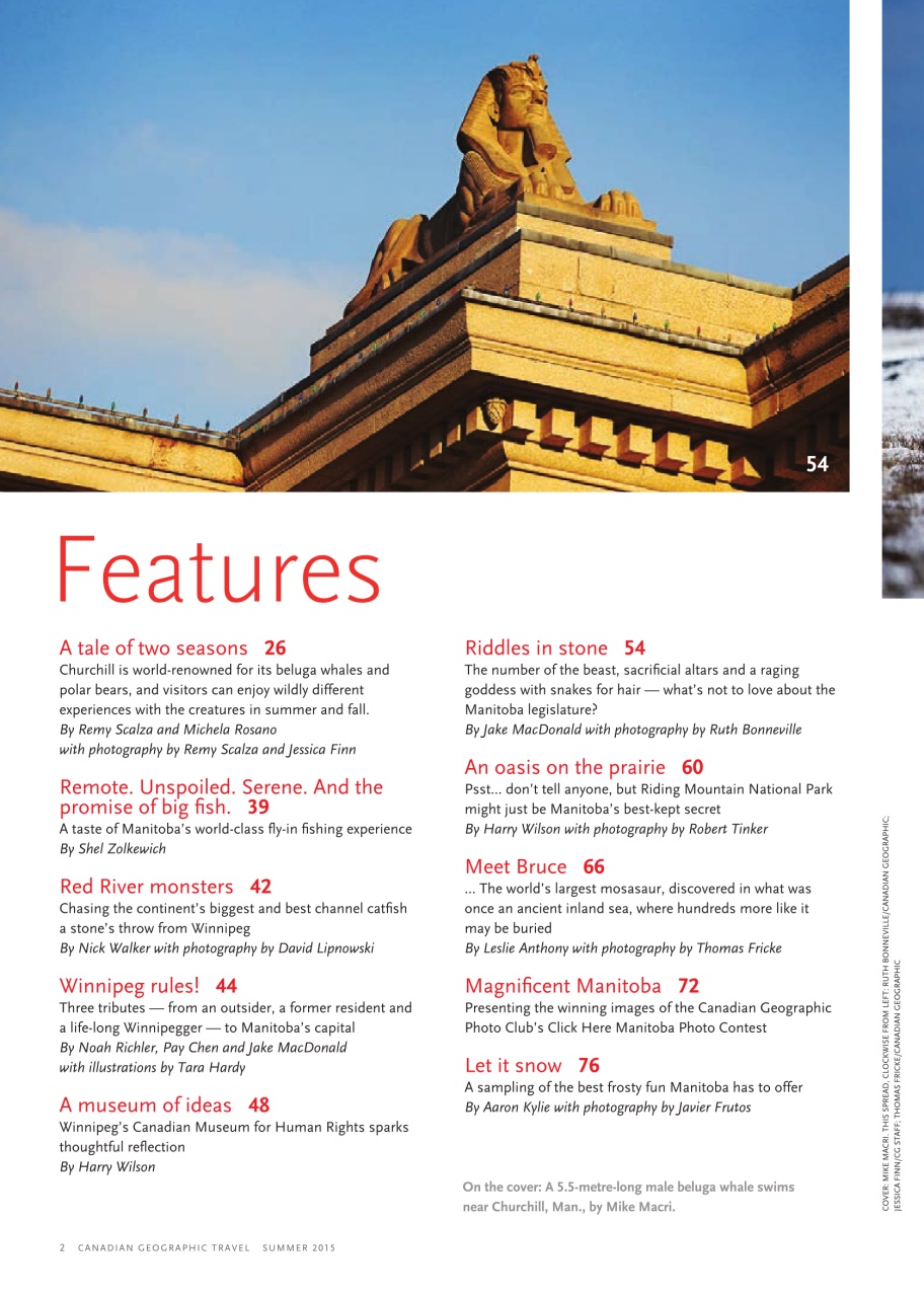 Canadian Geographic Preview Pages