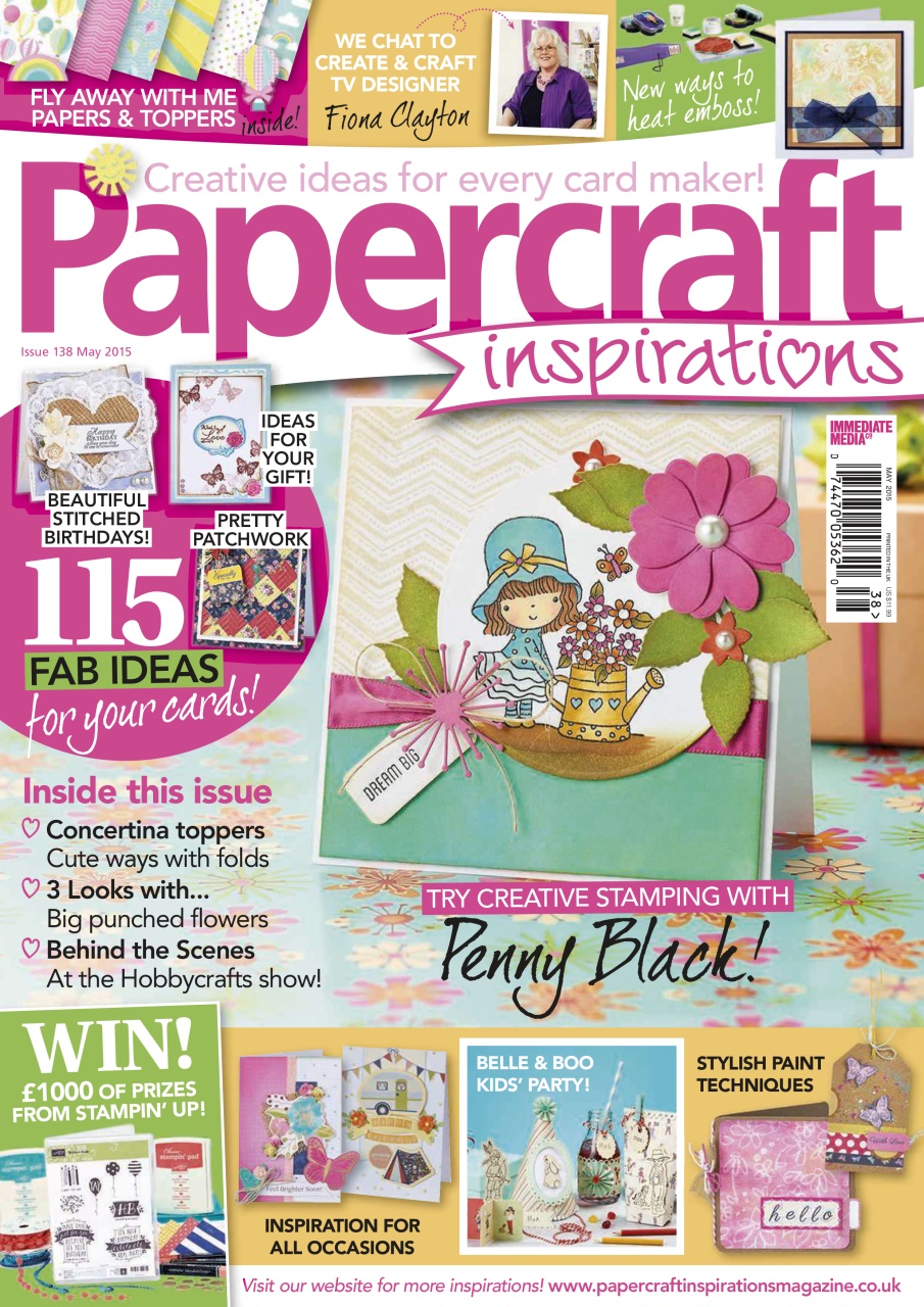 Papercraft Inspirations Preview Pages