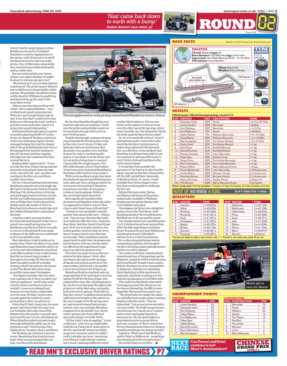 Motorsport News Preview Pages