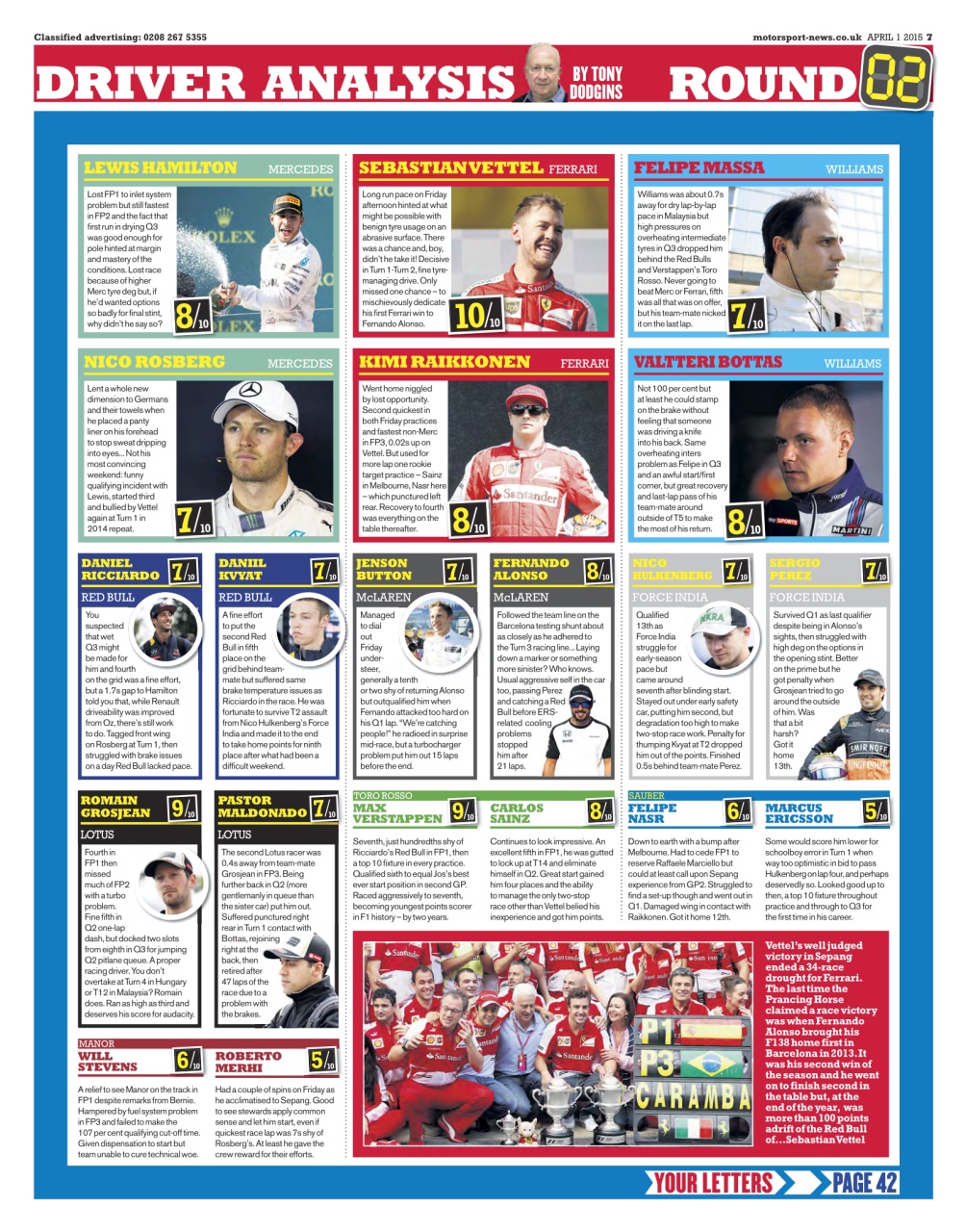 Motorsport News Preview Pages