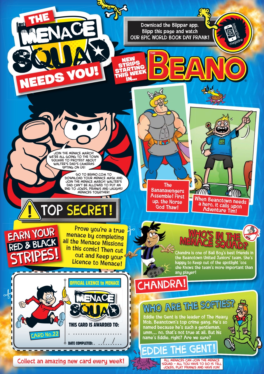 Beano Preview Pages