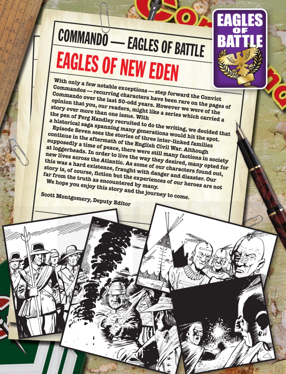 Commando Preview Pages