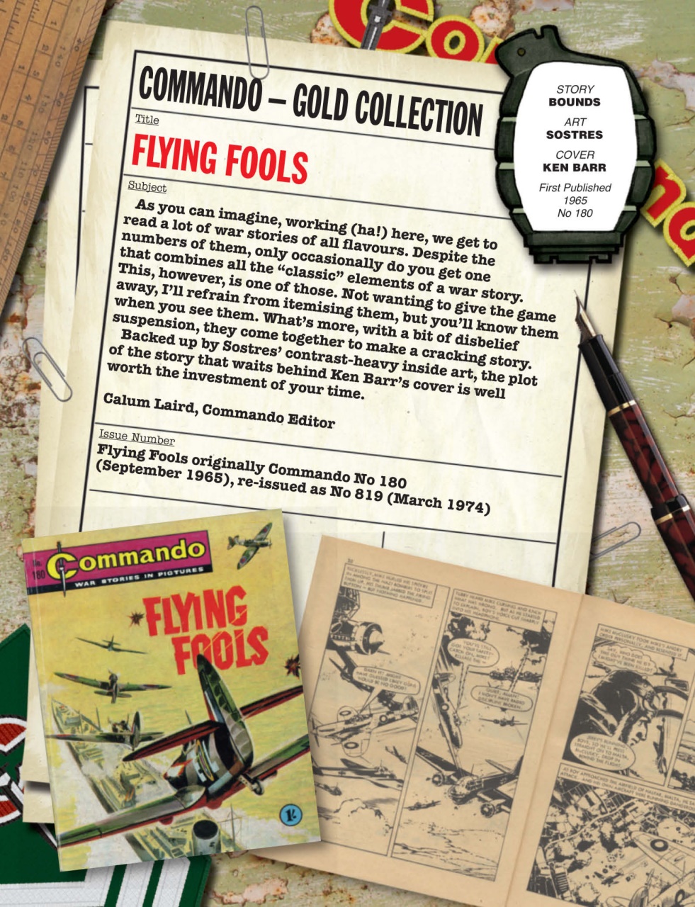 Commando Preview Pages