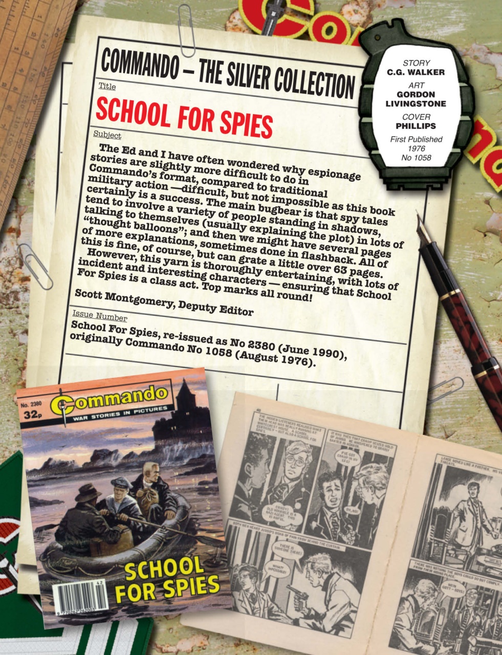 Commando Preview Pages