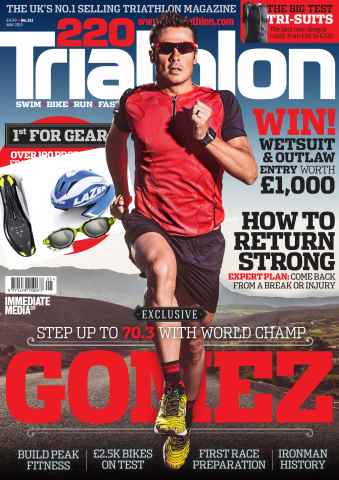 220 Triathlon Magazine issue May 2015