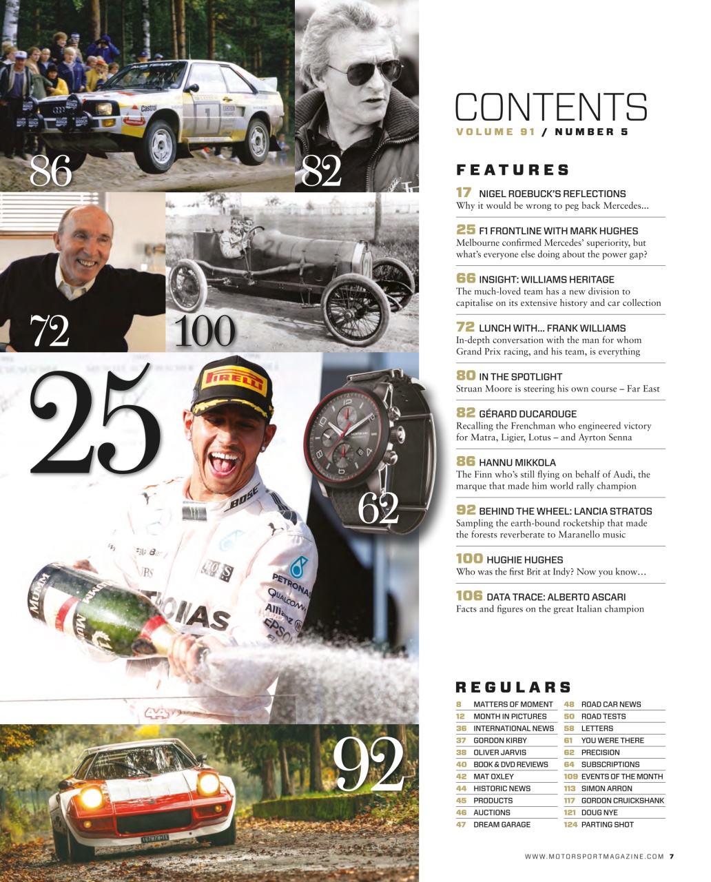 Motor Sport Magazine Preview Pages