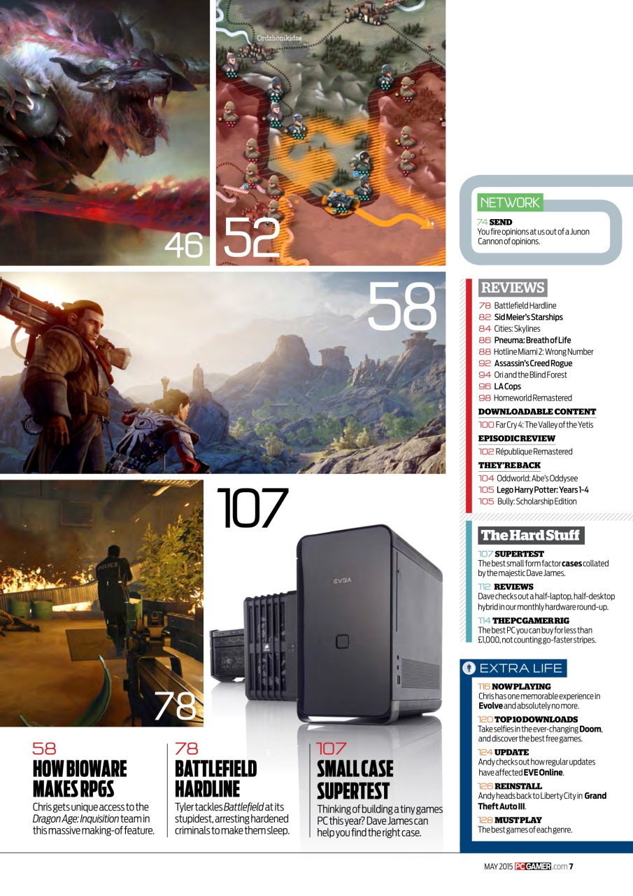 PC Gamer (UK Edition) Preview Pages