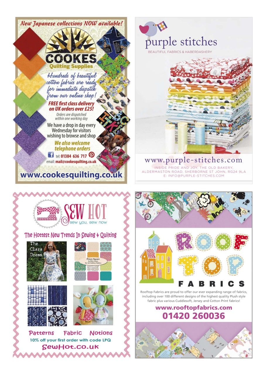 Love Patchwork & Quilting Preview Pages