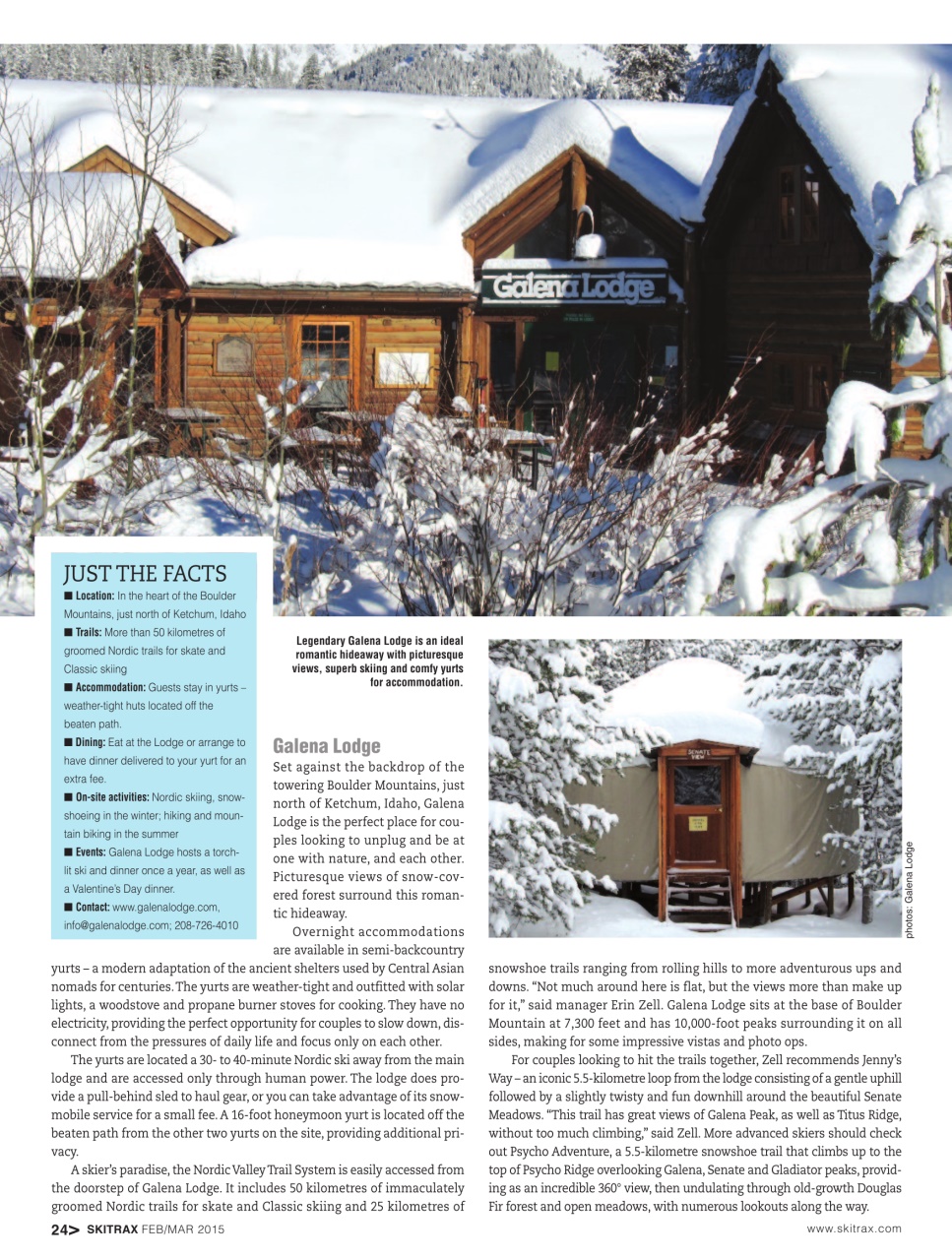 SkiTrax Preview Pages