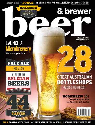 Beer and Brewer issue Issue 32 - Autumn 2015