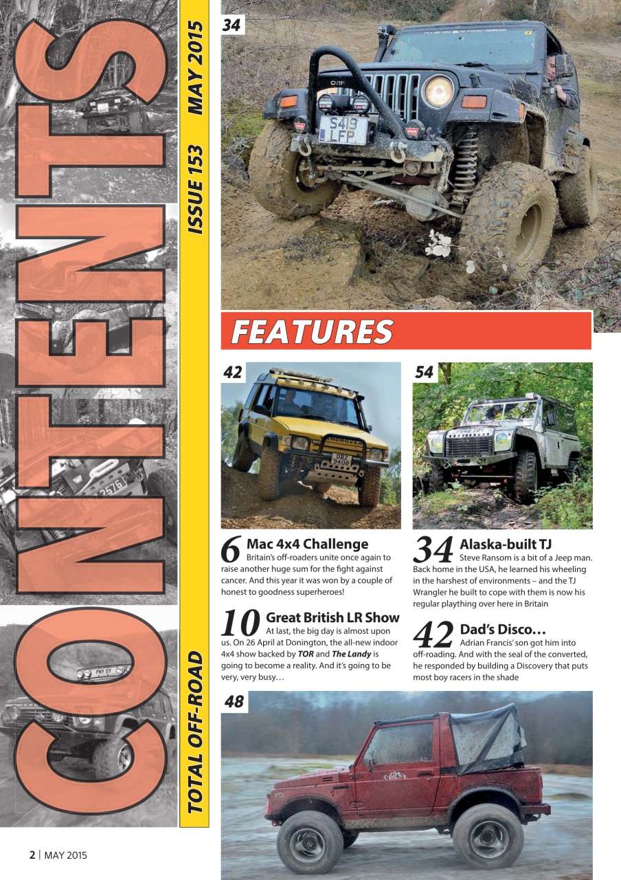 Overlander 4X4 Preview Pages