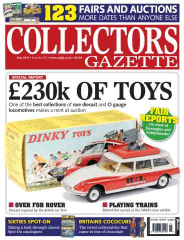 Collectors Gazette issue May 2015