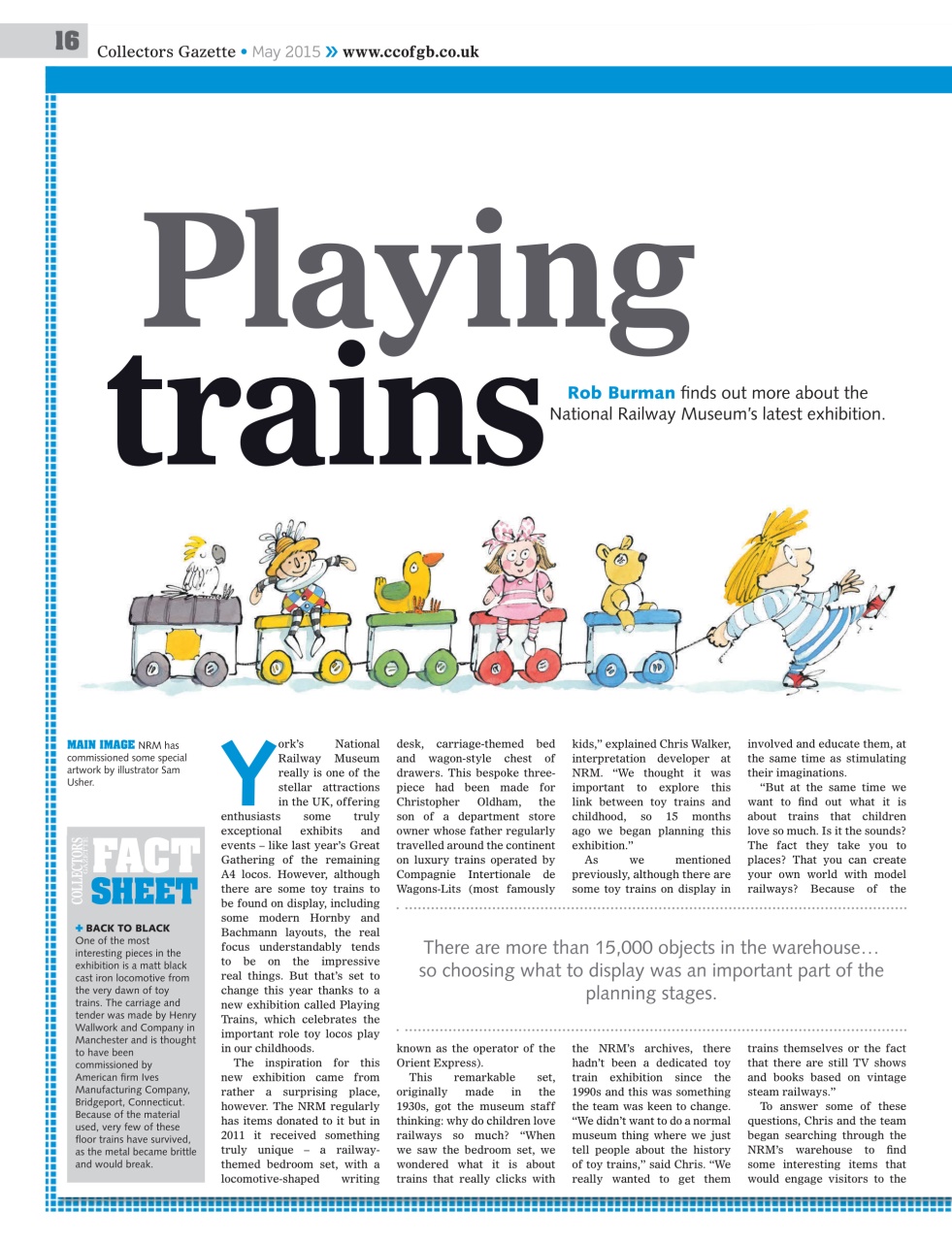 Collectors Gazette Preview Pages