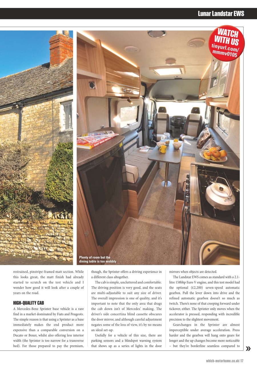 What Motorhome magazine Preview Pages