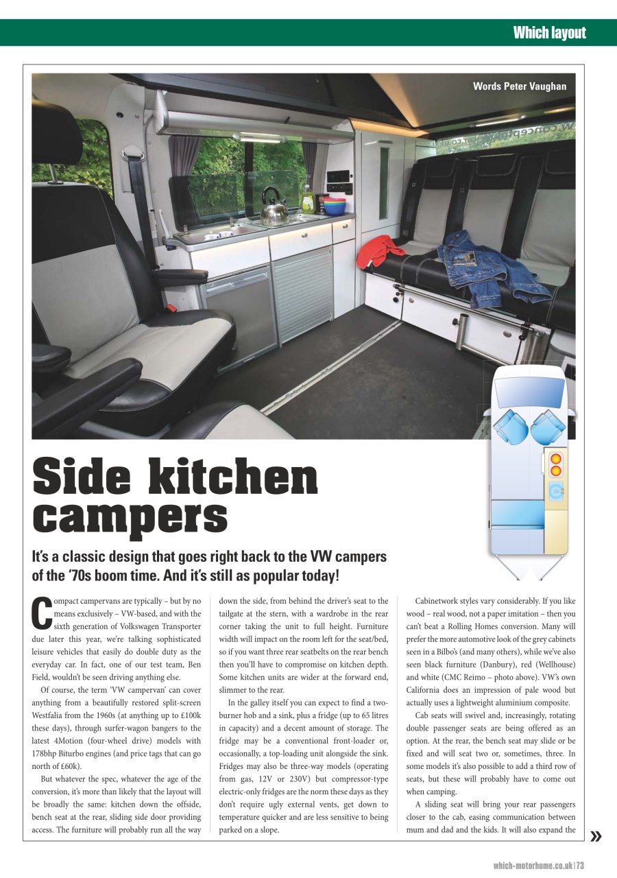 What Motorhome magazine Preview Pages