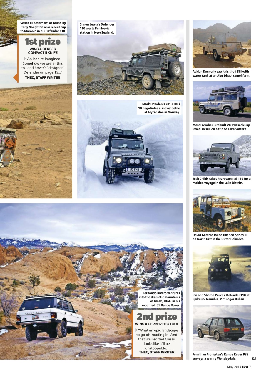 Land Rover Owner Preview Pages