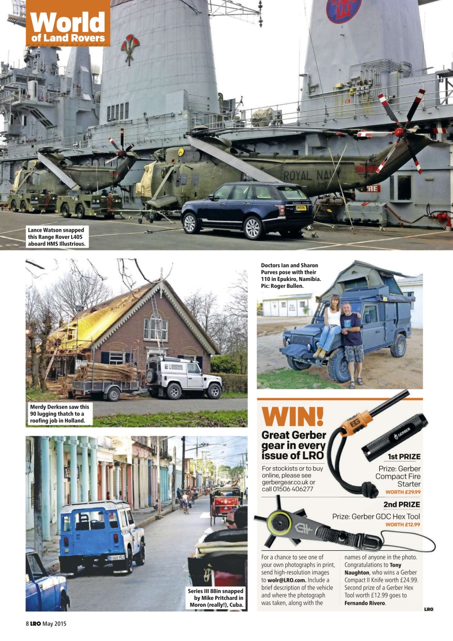 Land Rover Owner Preview Pages