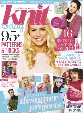 Knit Today issue May 2015