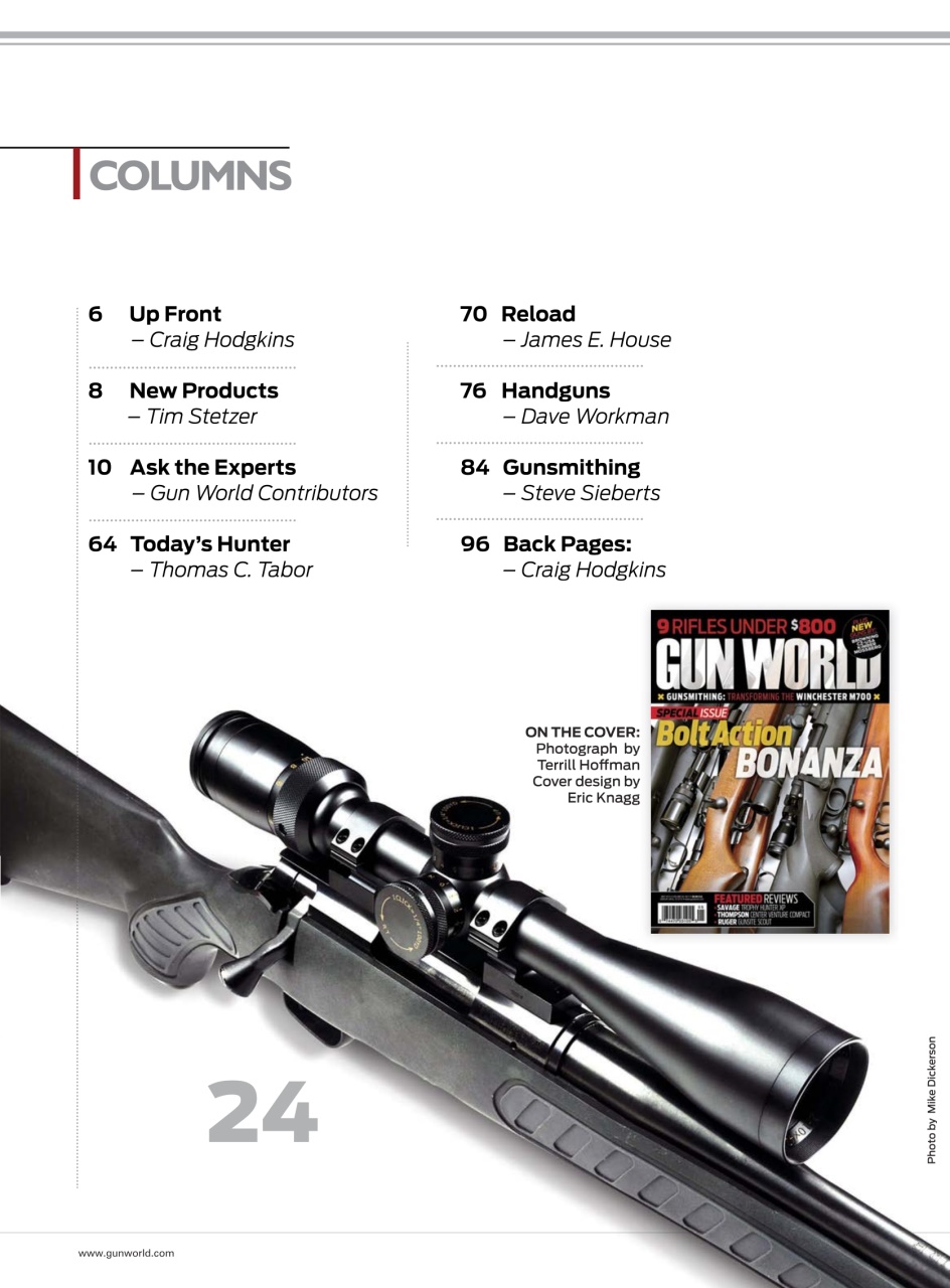 Gun World Preview Pages
