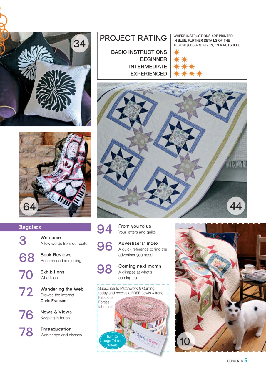 Patchwork and Quilting Preview Pages