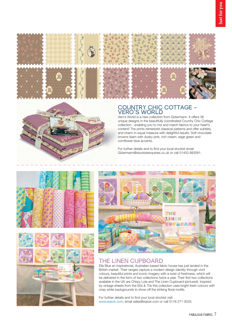 Patchwork and Quilting Preview Pages