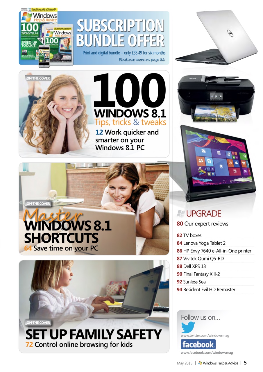 Windows Help & Advice Preview Pages