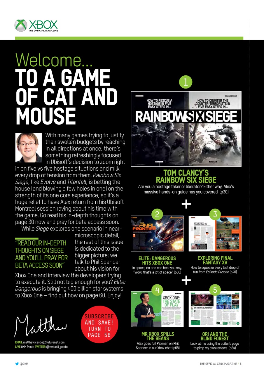 Official Xbox Magazine (UK Edition) Preview Pages