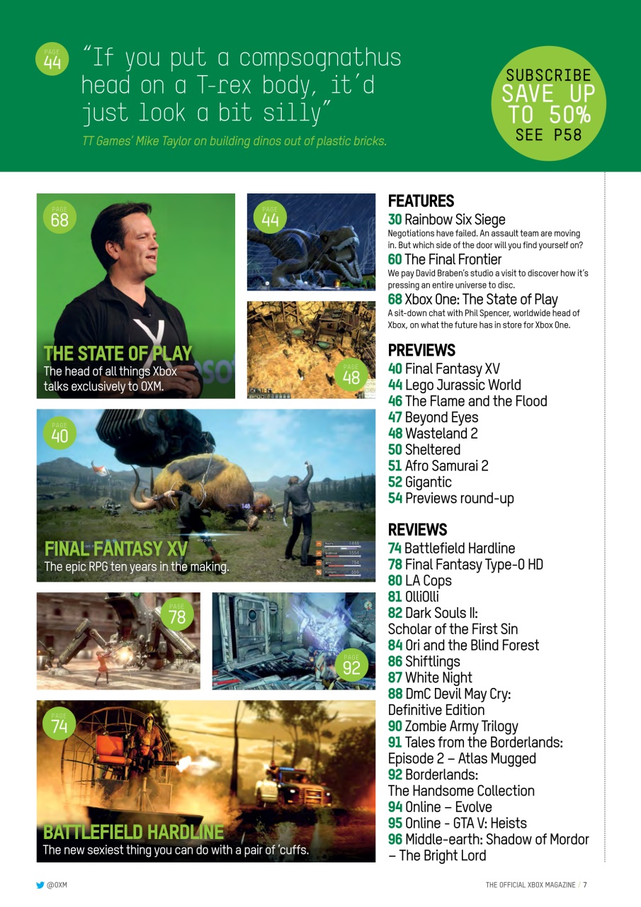 Official Xbox Magazine (UK Edition) Preview Pages