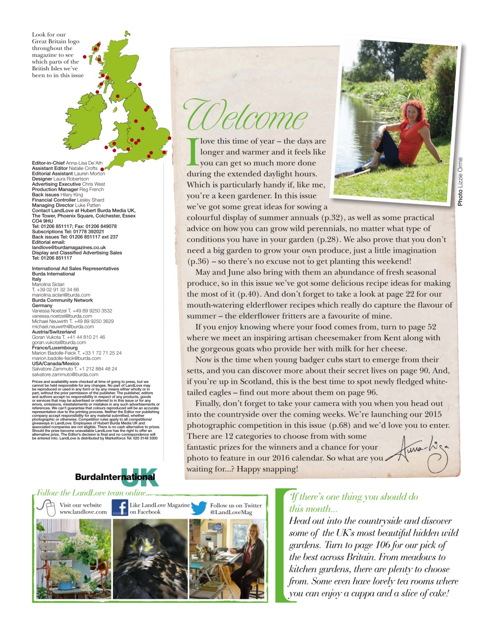 LandLove Magazine Preview Pages