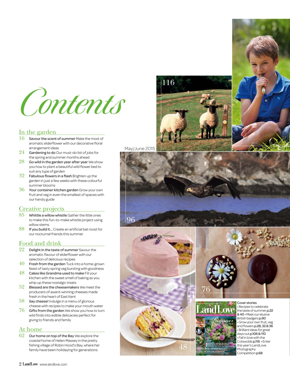 LandLove Magazine Preview Pages
