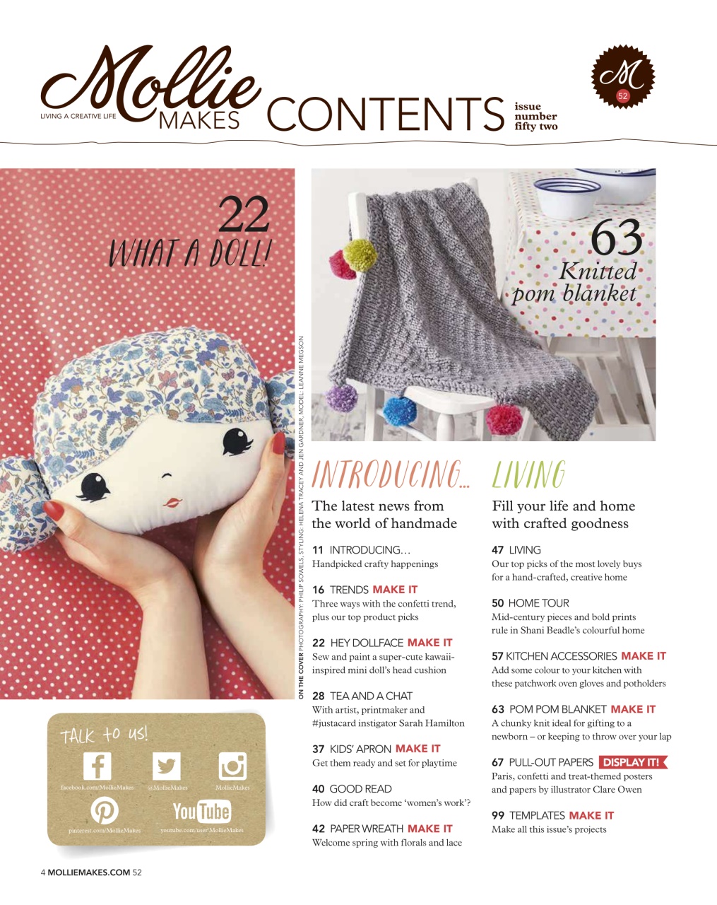 Mollie magazine Preview Pages