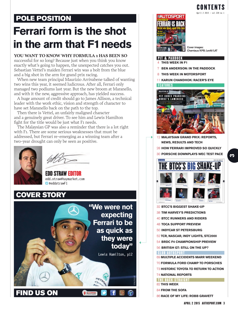 Autosport Preview Pages