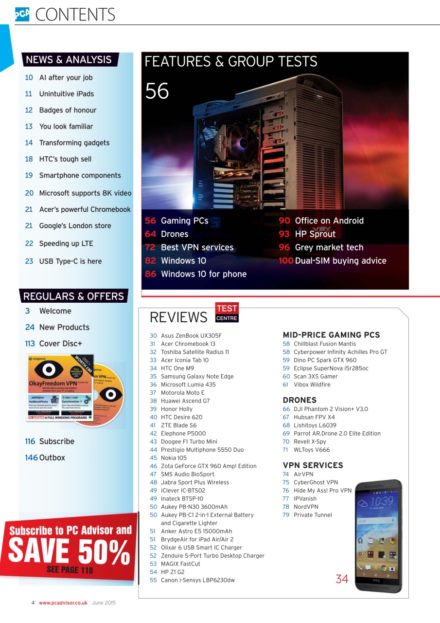 Tech Advisor Preview Pages