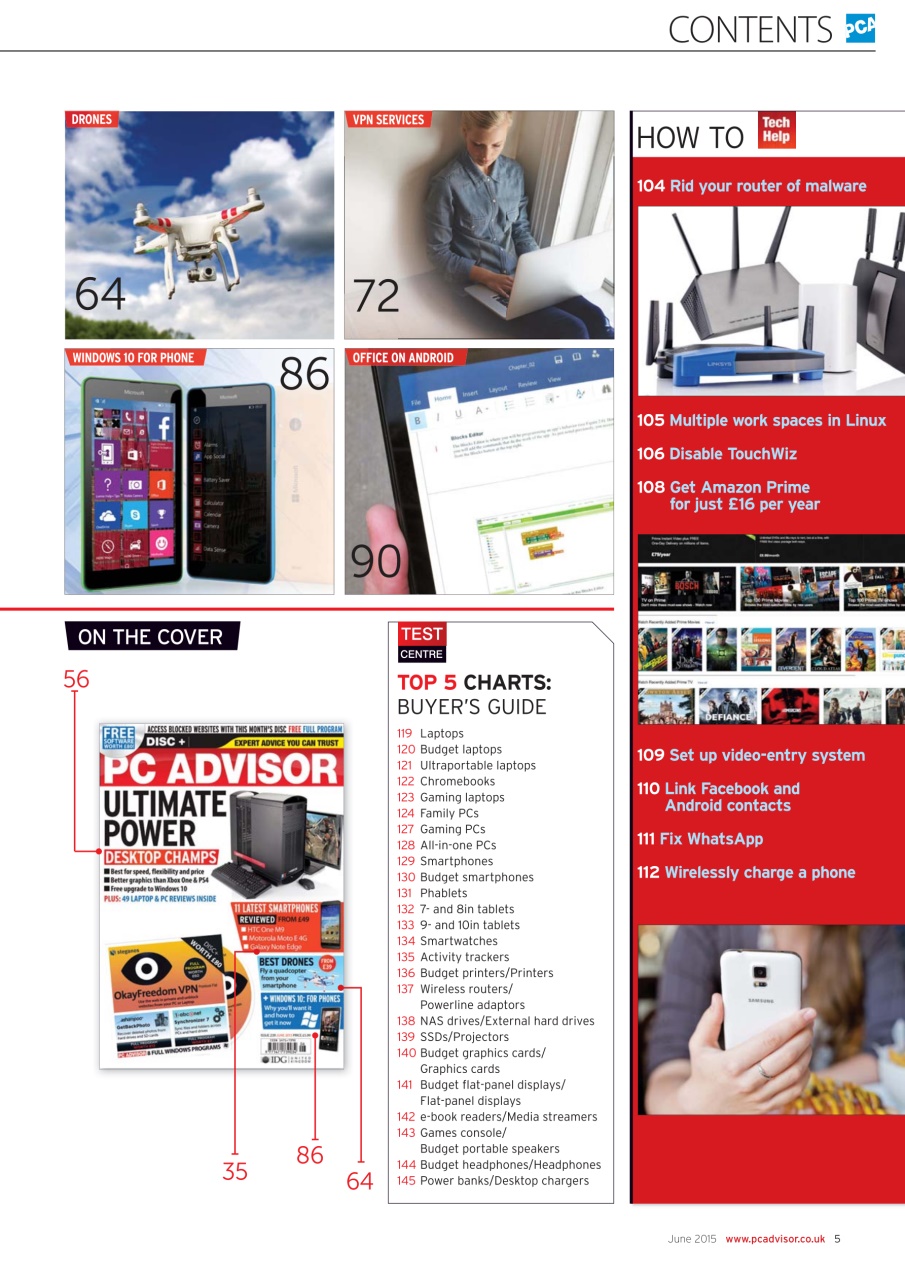 Tech Advisor Preview Pages