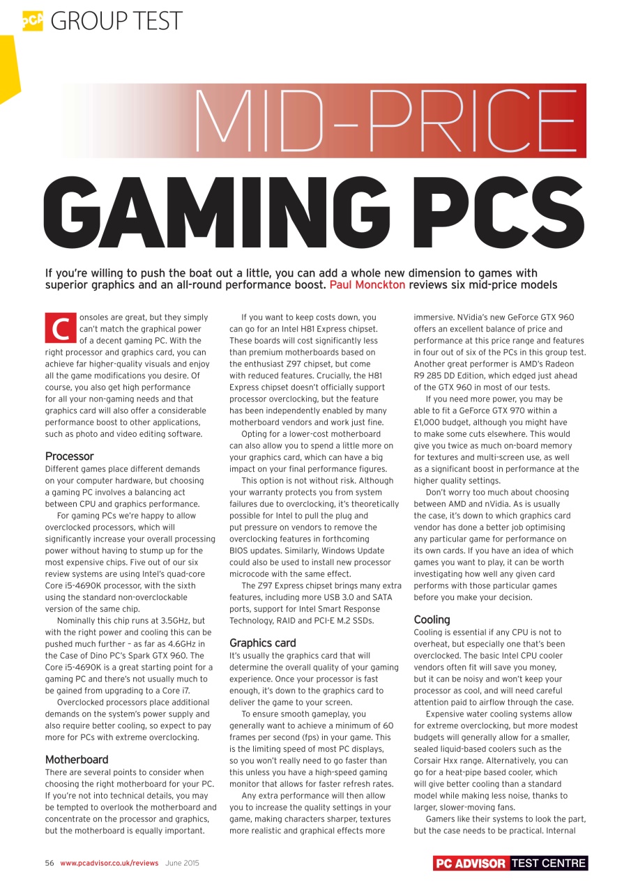 Tech Advisor Preview Pages