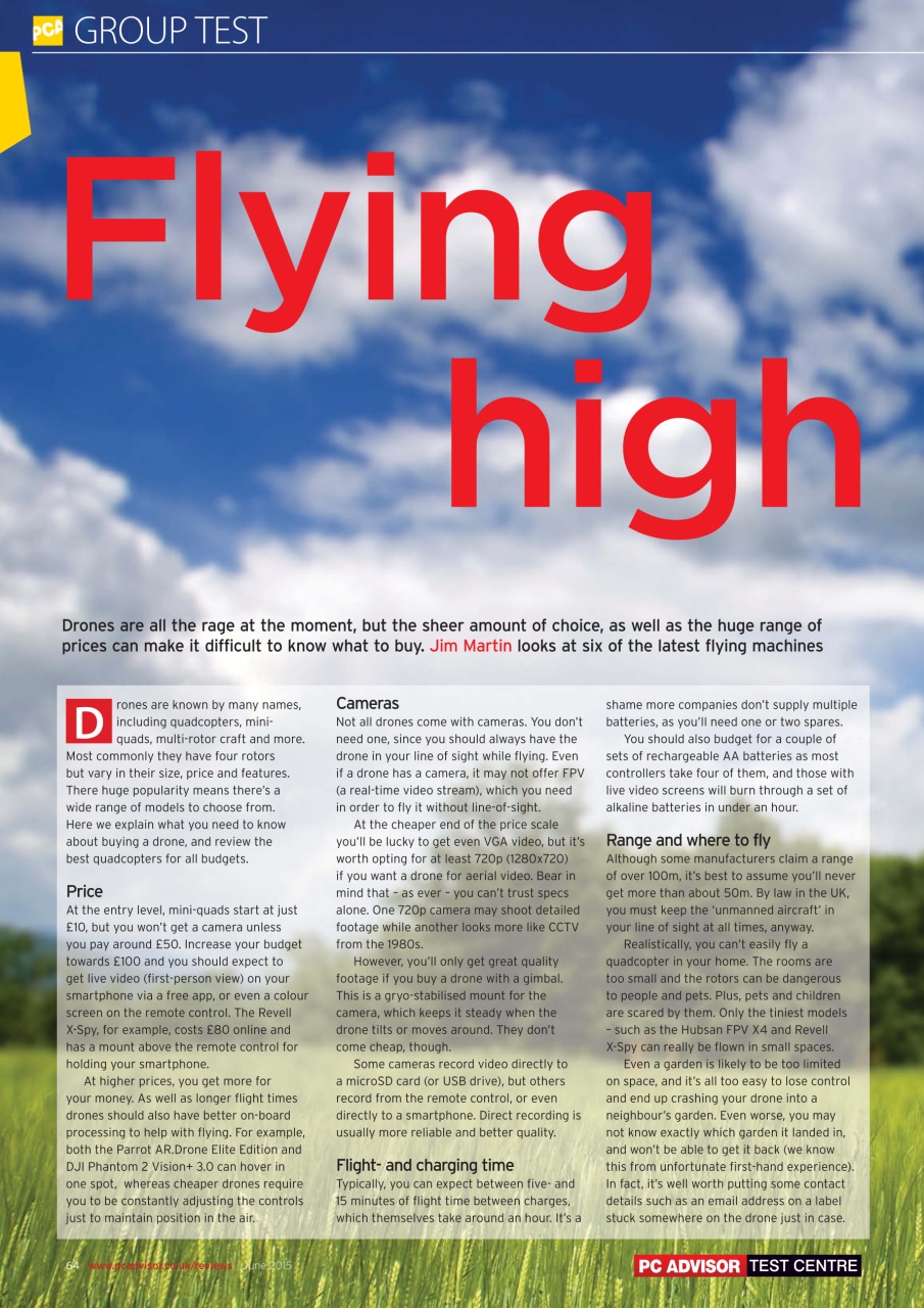 Tech Advisor Preview Pages