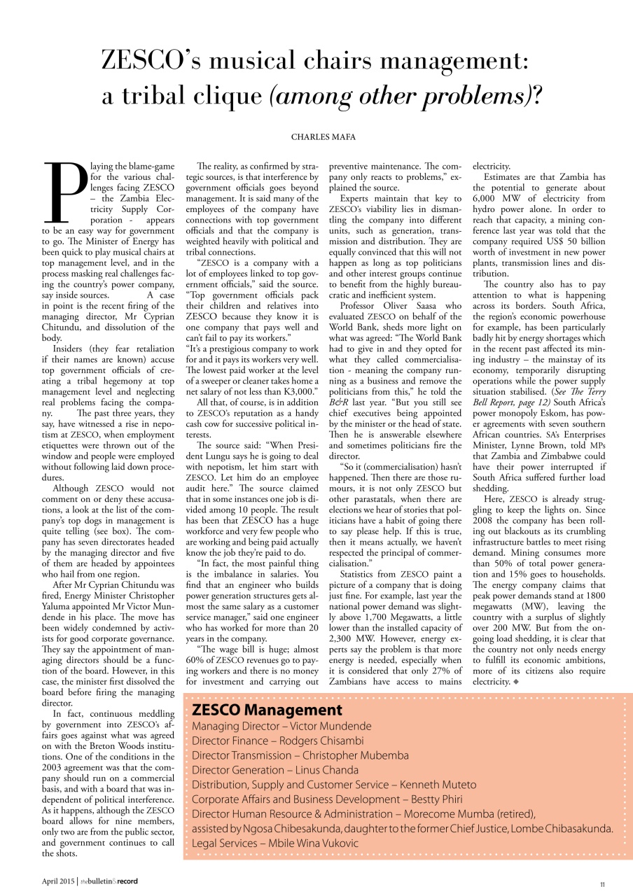 The Bulletin & Record Preview Pages