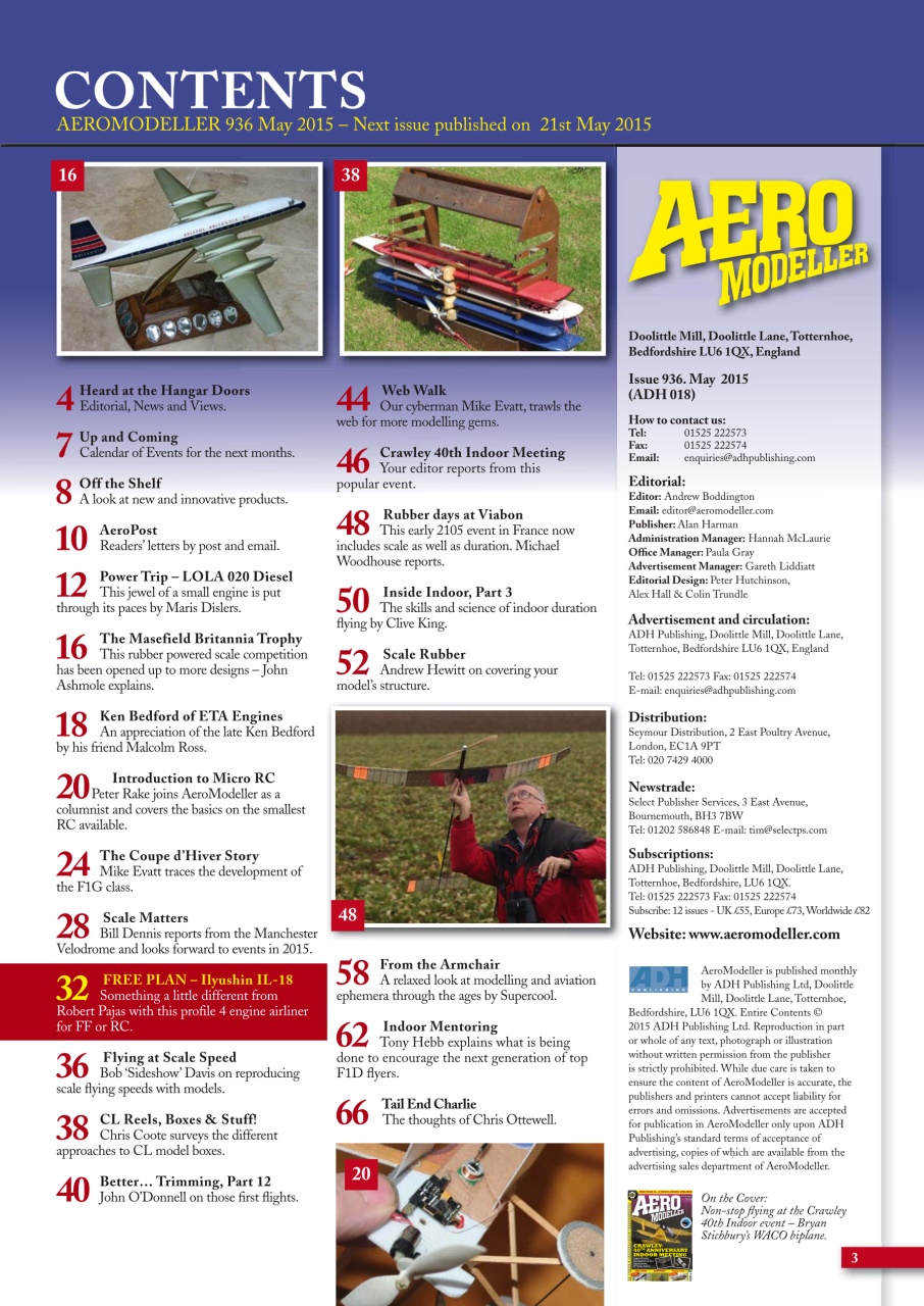 AeroModeller Preview Pages