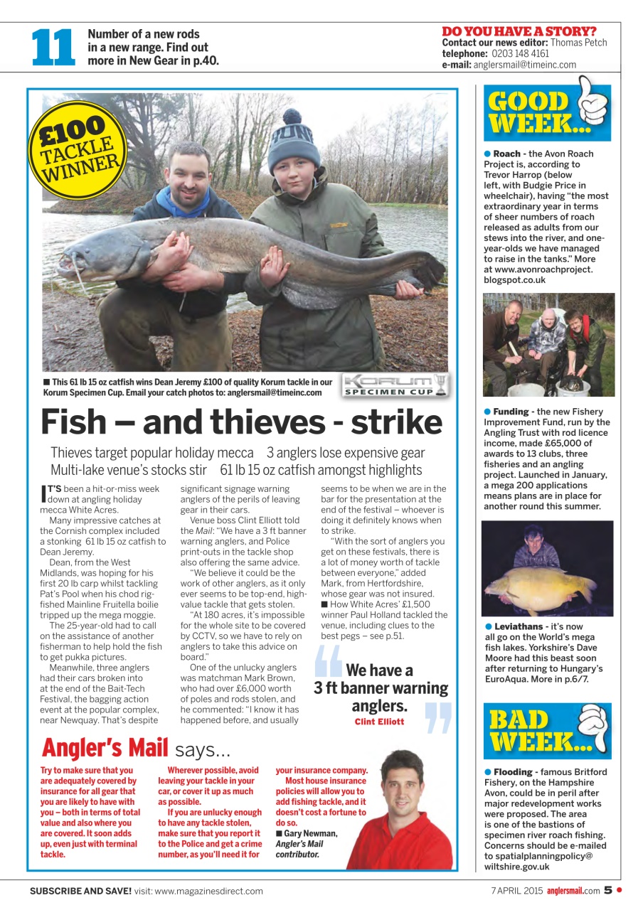 Anglers Mail Preview Pages
