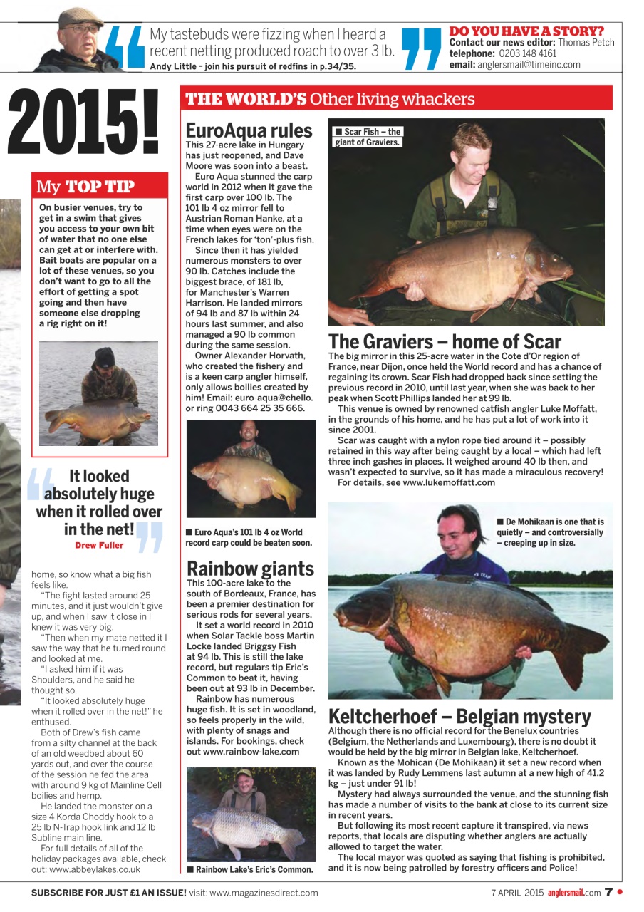 Anglers Mail Preview Pages