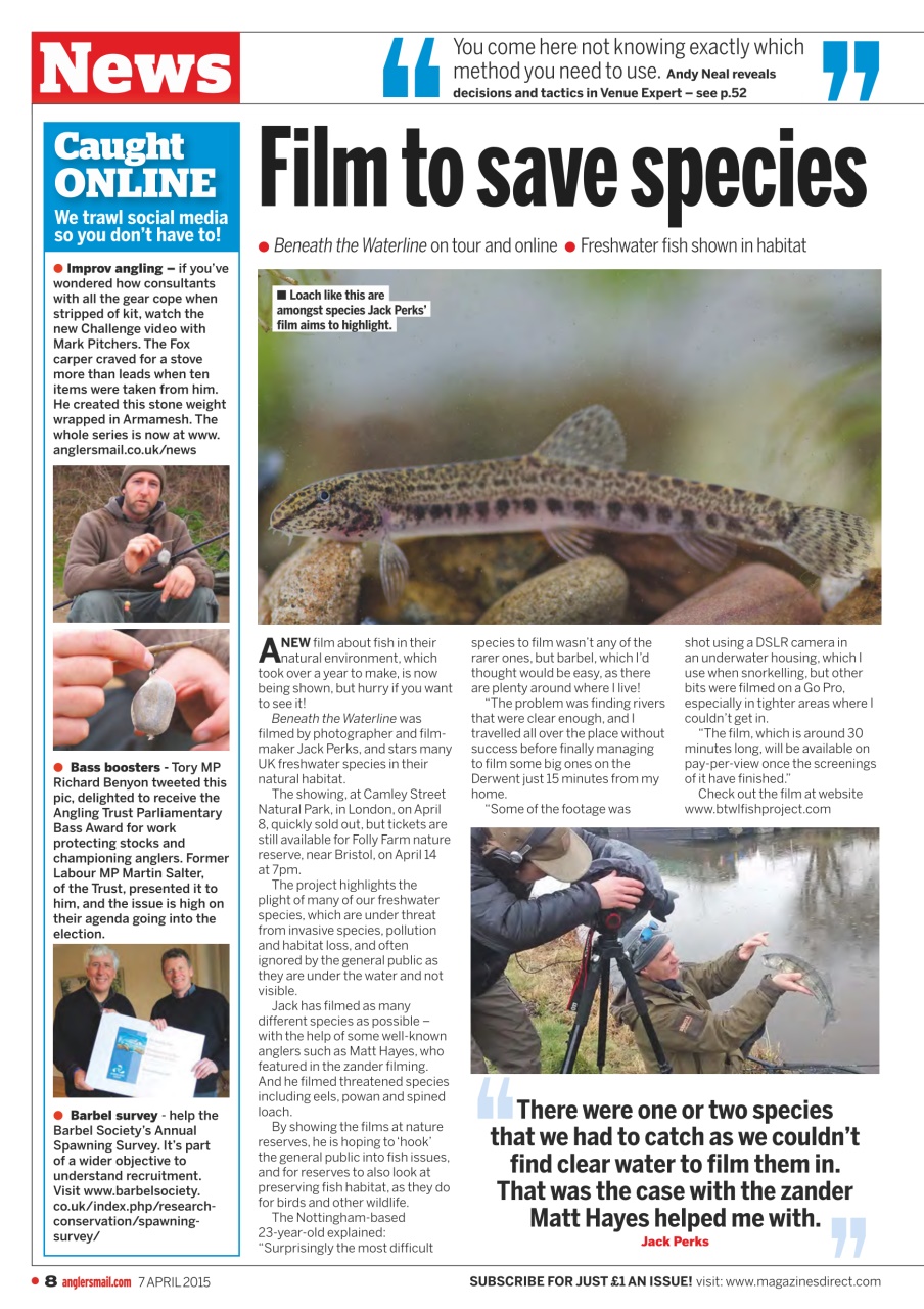 Anglers Mail Preview Pages
