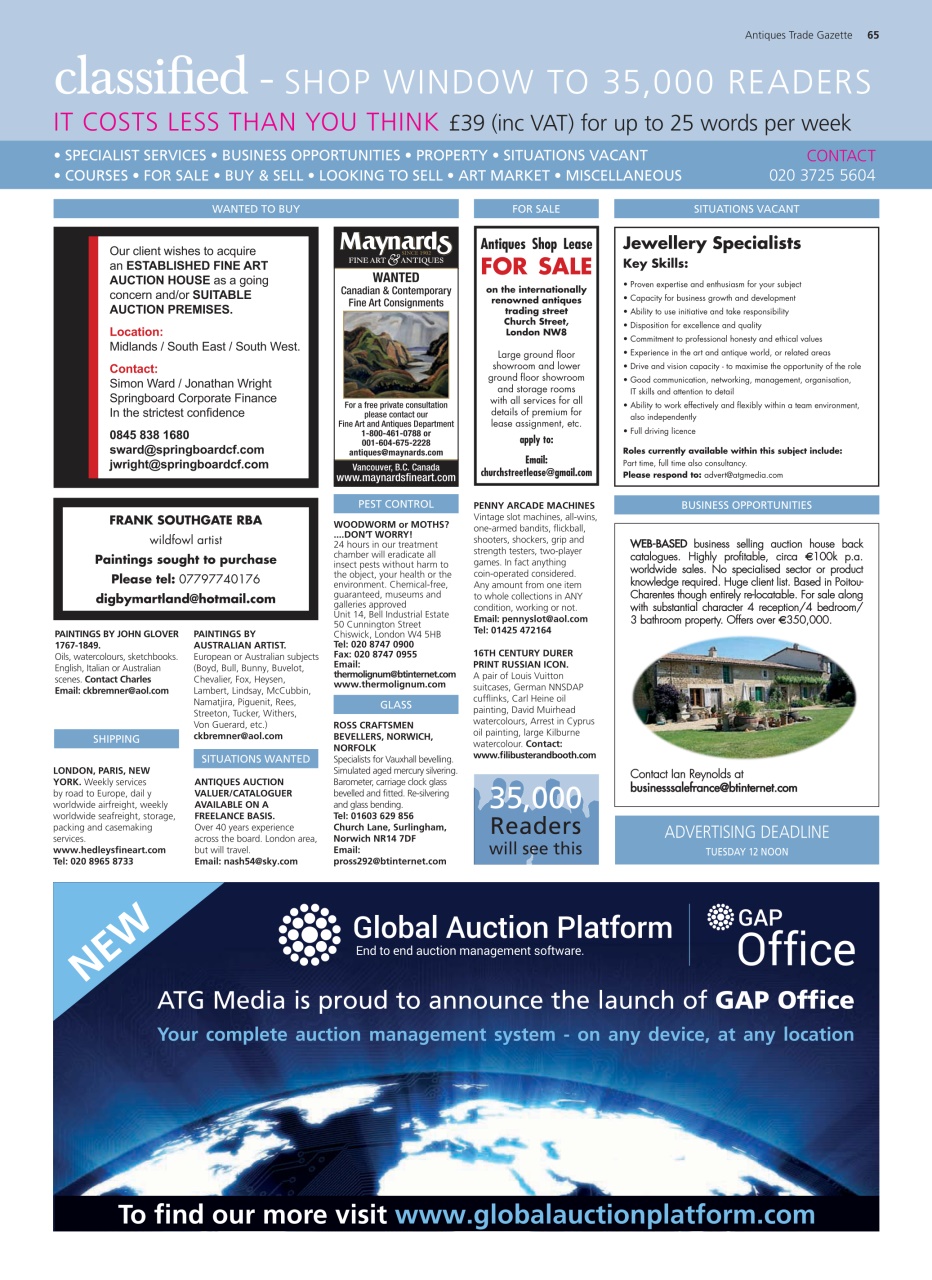 Antiques Trade Gazette Preview Pages