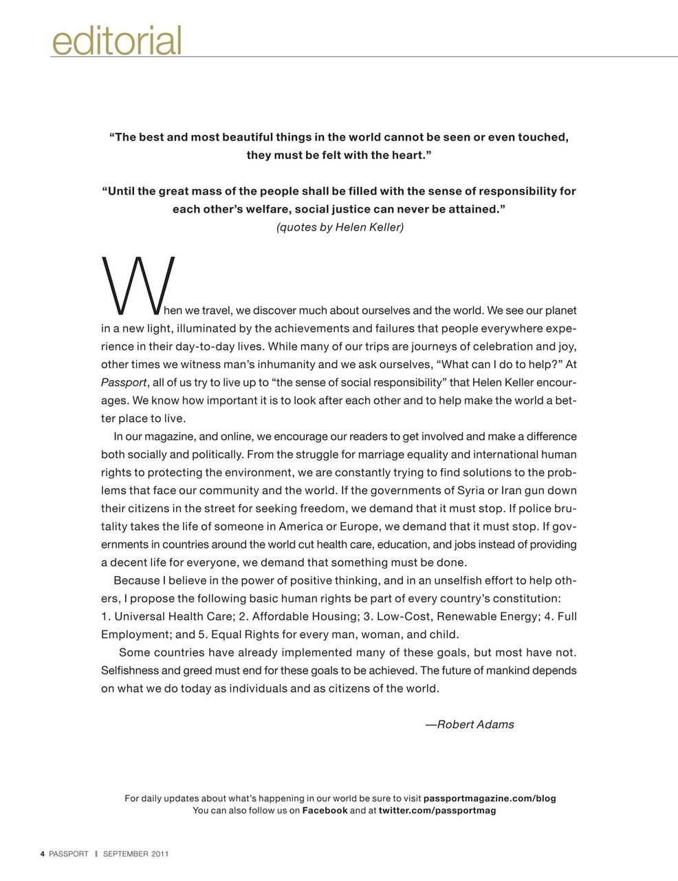 Passport Preview Pages