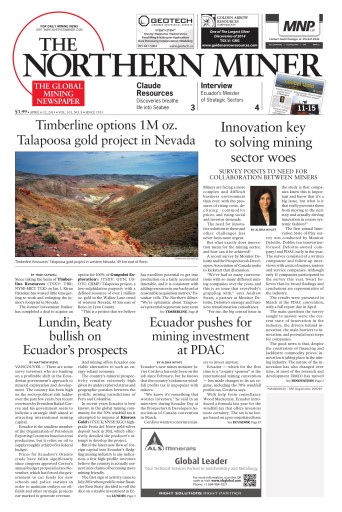 The Northern Miner issue 