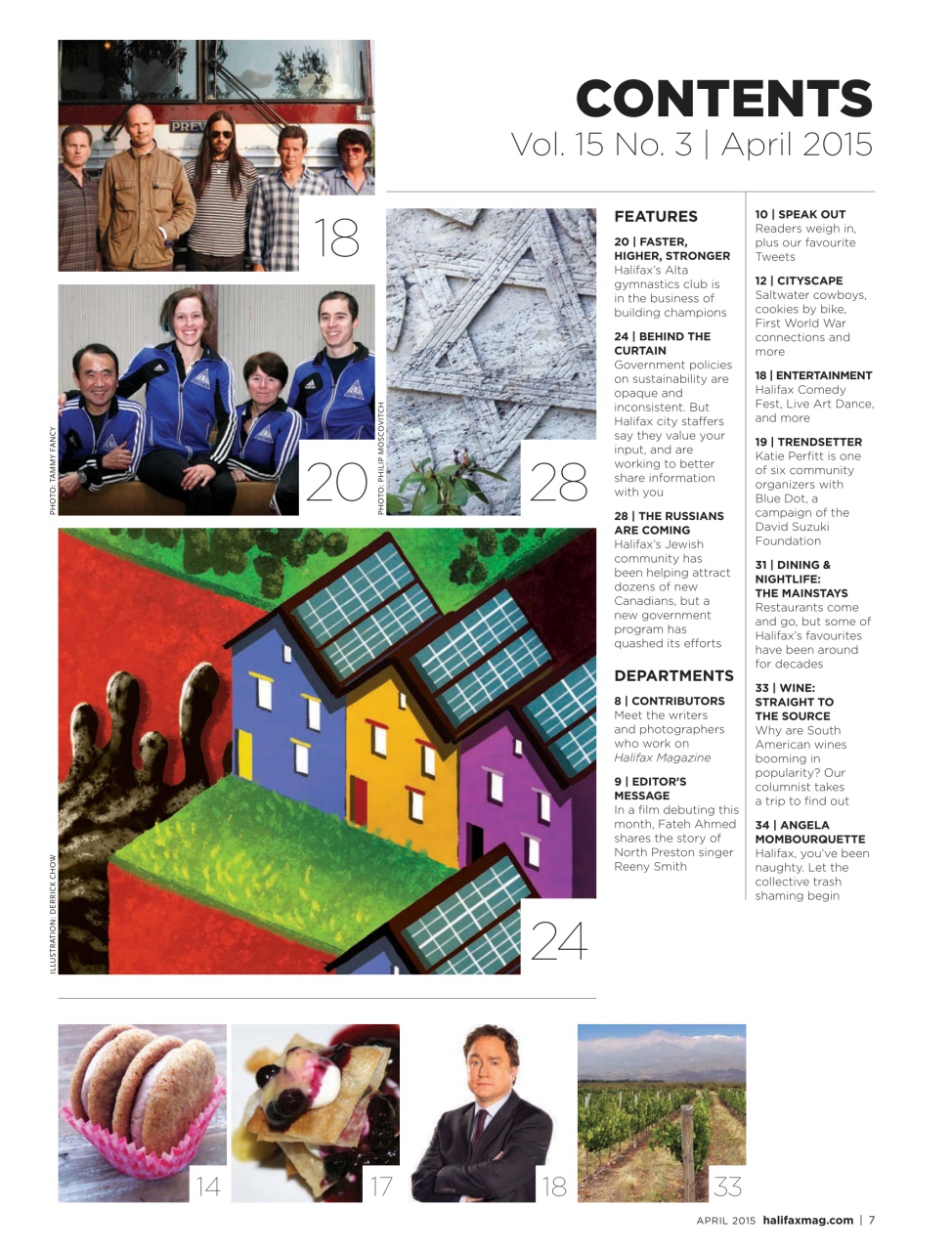 Halifax Magazine Preview Pages